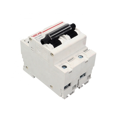 VECAS High Power Circuit Breaker High Current Air Switch MCB NC100H C100A 4P 80A 100A 1 2 3 4 1P 2P 3P 4P 2 Years MINI 230/415V