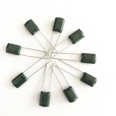 General Purpose Capacitors CL11 2A 104J / Polyester Film Motor Starting China Manufacturer Price