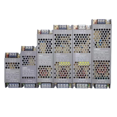 Aluminum case Aluminum shell led driver 60W 12V 5A switching power supply IP20 indoor Ultra-thin led transformers