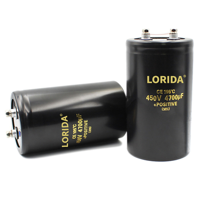 High Quality 450V Voltage Electrolytic Capacitor Screw Terminal Aluminum Audio Communication/Electronics/Lighting/UPS Lorida Condensador 4700uf 450v