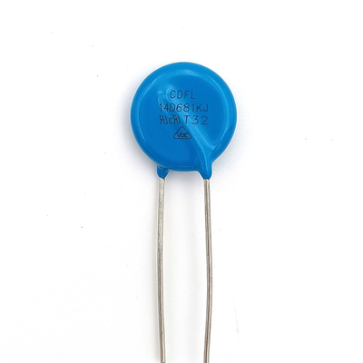 14D681K 680V 14mm Post-Step Circuit Varistor MOV Zinc Oxide Varistors Radial Lead Protection