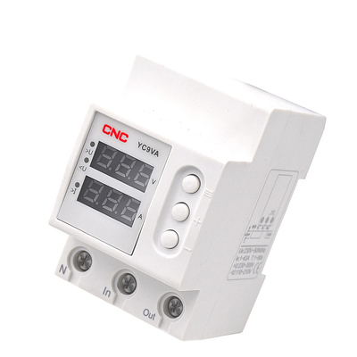 Professional Supplier Low MOQ And Current Display Relay Under Over Voltage Circuit Breaker YC9VA