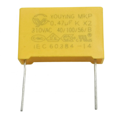 474K 310V China Polypropylene Film Safety Mkp x2 General Purpose Cheap Metallized Capacitor