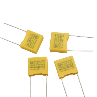 New Design 104k 310v P7.5 B8m Safety Gauge Film Polypropylene X2 Mkp General Purpose Capacitor