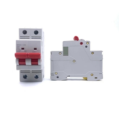 Circuit-breaking 4P 1000V 10KA DC Miniature Circuit Breaker 63A 125A 1P 250V , CE 500V Mini MCB
