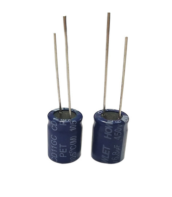 8000 horas de 450V 47uf 18*32m m de condensador electrolítico de aluminio de la INMERSIÓN para el alumbrado público
