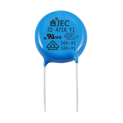 Safety Hot Capacitor New Products 471K 500V Y1 Office Equipment High Voltage Ceramic Capacitor To Bypass Decoupling