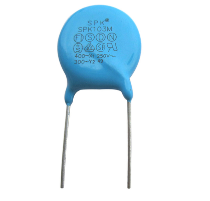 Through overrun coupling circuit safety Y2 or ceramic disc capacitor