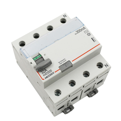 Professional Flame Retardant Plastic Breaker DX3-ID 4 Poles 63 Amp 30MA, Manufacturer Residual Current Circuit rccb/rcbo/elcb/mcb