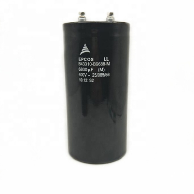 B43310-B9688-M AC Motor Screw Terminal High Quality 400V 6800UF Aluminum Electrolytic Capacitor